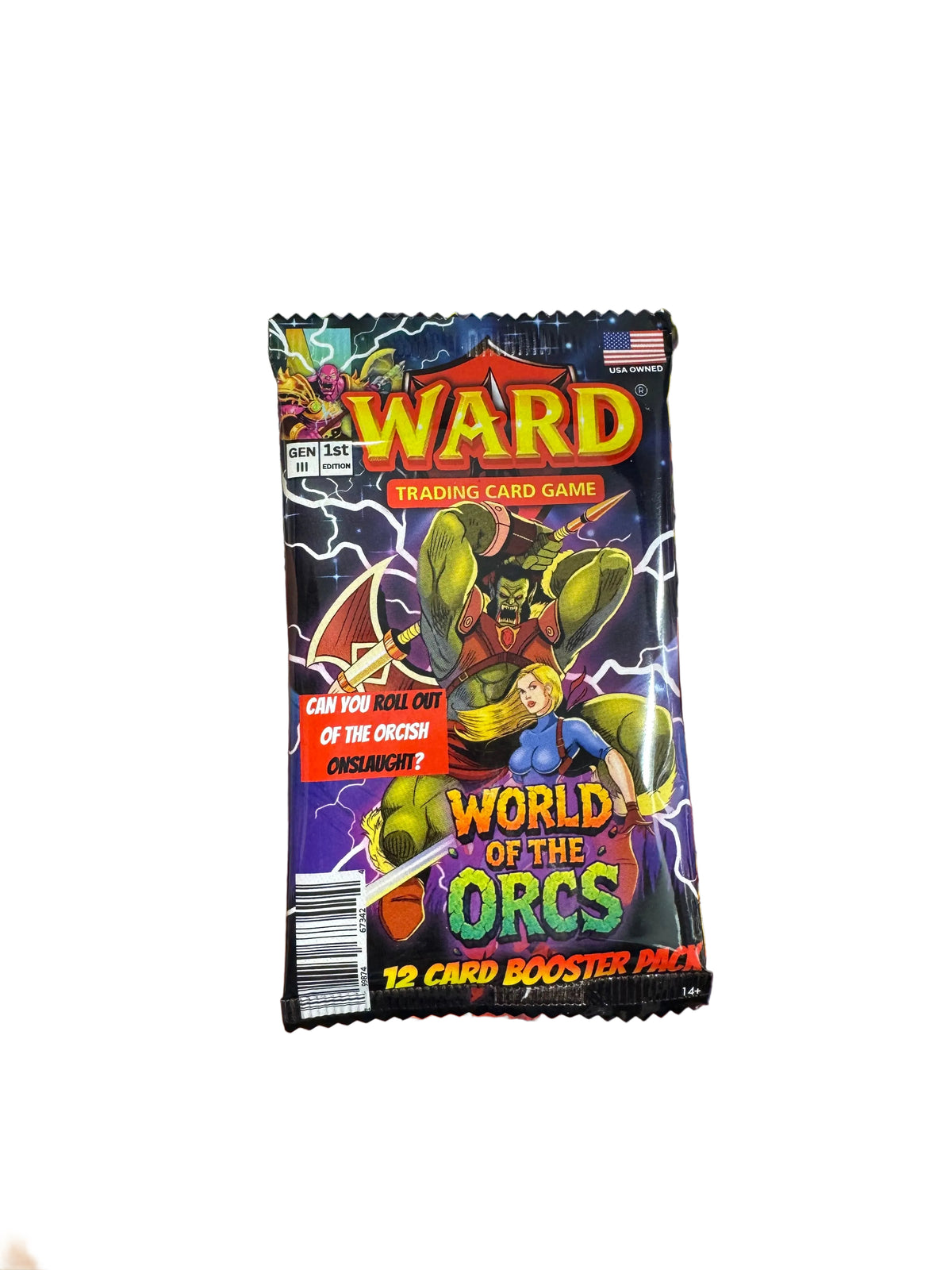WARD TCG: World of the Orcs – Gen 3 First Edition Sealed Booster Pack