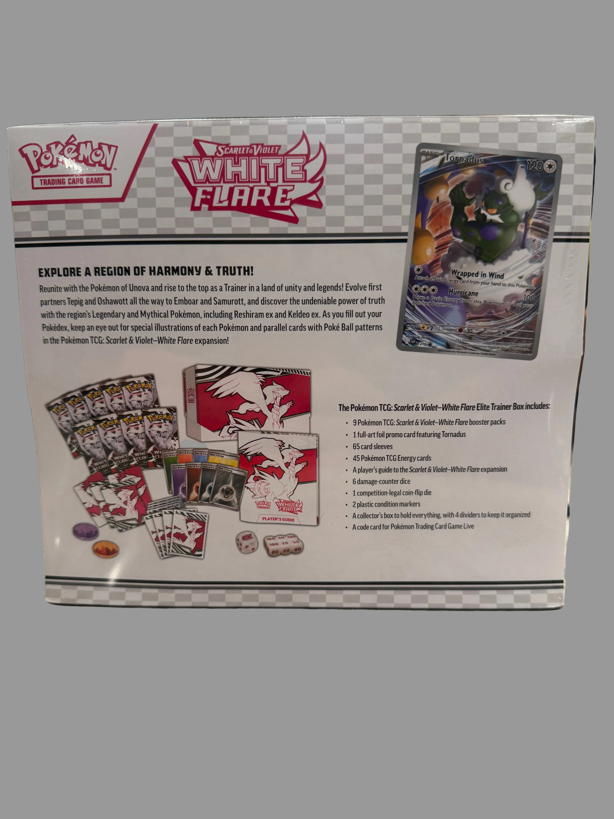 Pokémon Trading Card Game: white Flare Elite Trainer Box