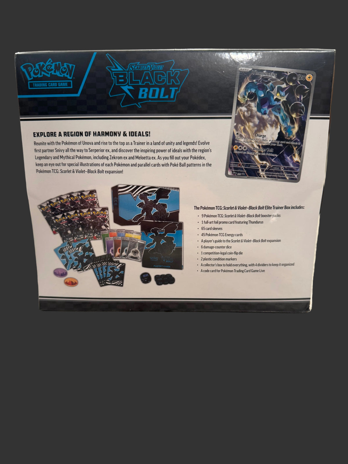 Pokémon Trading Card Game: Black Bolt Elite Trainer Box