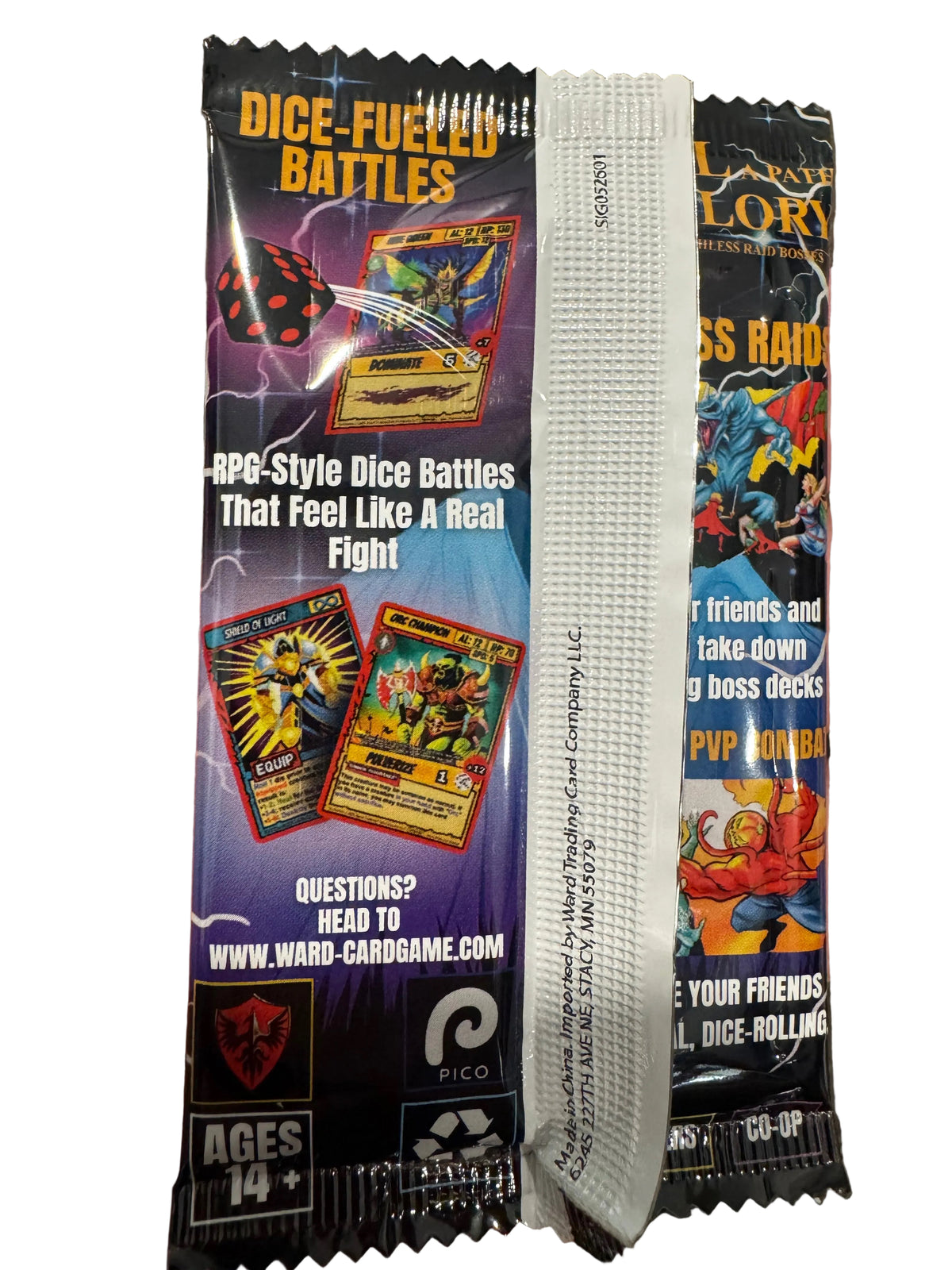 WARD TCG: World of the Orcs – Gen 3 First Edition Sealed Booster Pack